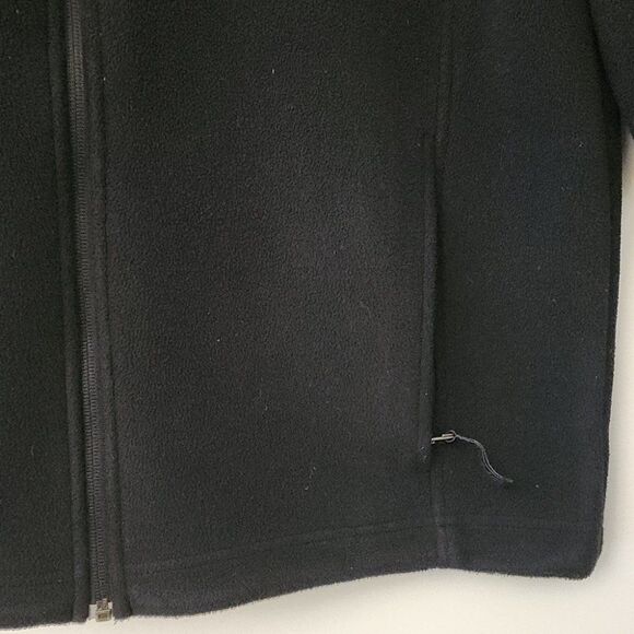 Spyder Black Thick Fleece Hooded Zipped Jacket M - Picture 4 of 10